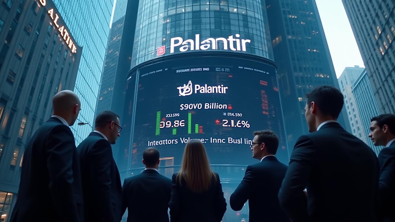 Palantir Technologies Inc. Ranks Sixth in Trading Volume with $90.86 Billion Despite 2.46% Decline