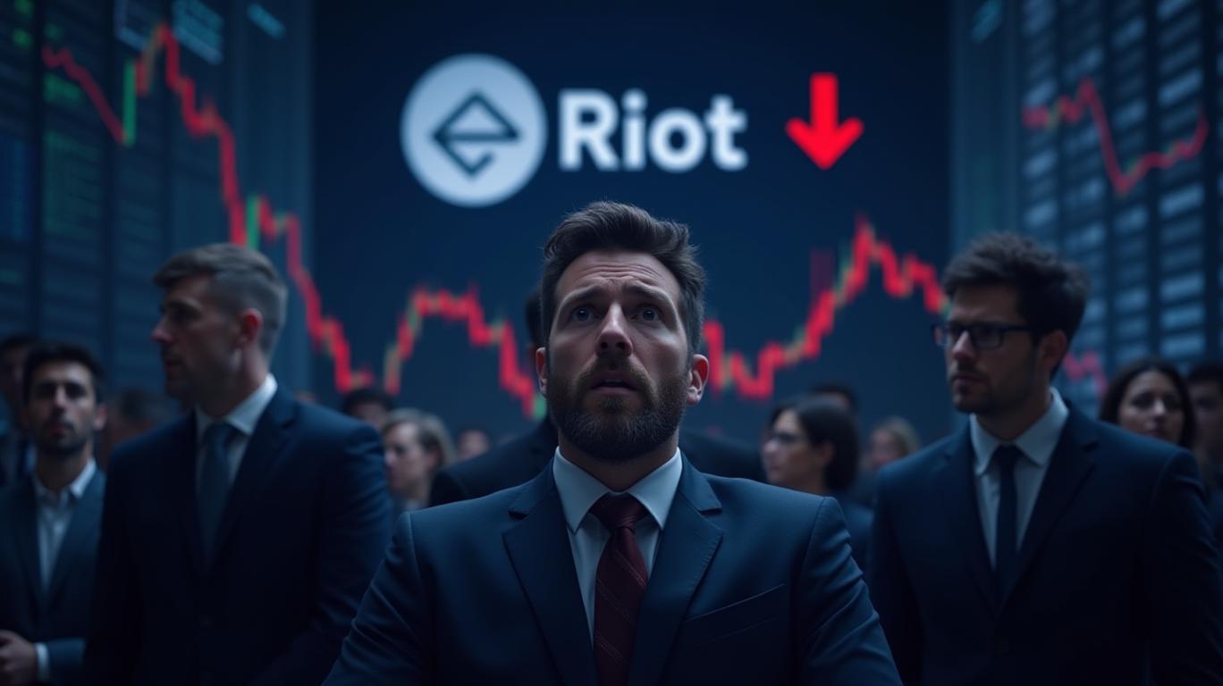 Riot Platforms Trading Volume Plummets 44.83 Percent Ranking 452nd in Market Activity