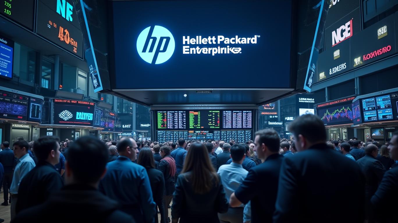 Hewlett Packard Enterprise Surges to 294th in Trading Volume with $294 Million Day Despite Stock Price Decline