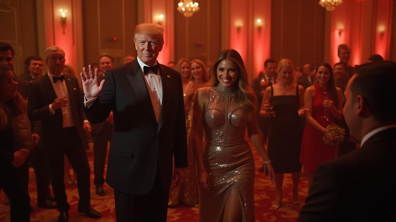 Trump Meme Coin Gala Boosts TRX, EOS, MELANIA