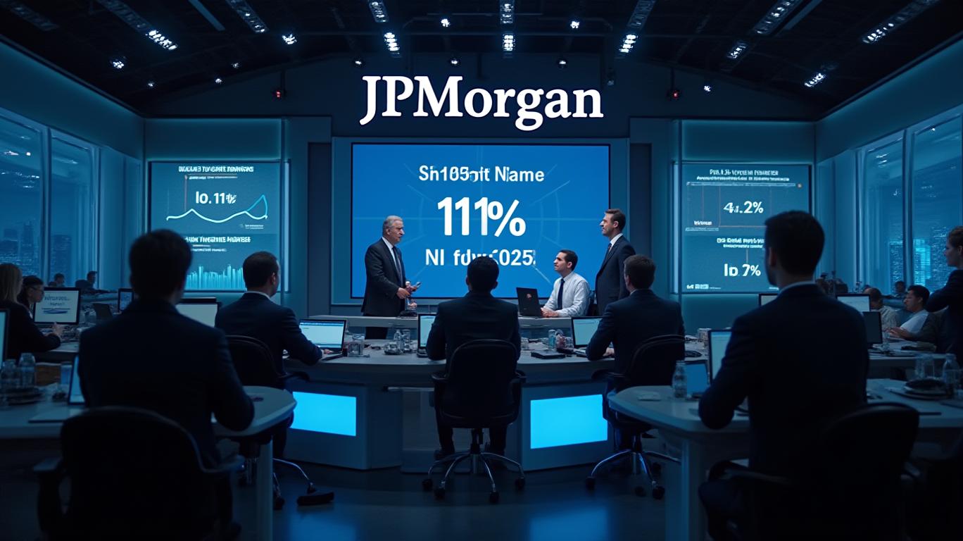 JPMorgan Forecasts 11% NII Increase for 2025 Amid Market Volatility