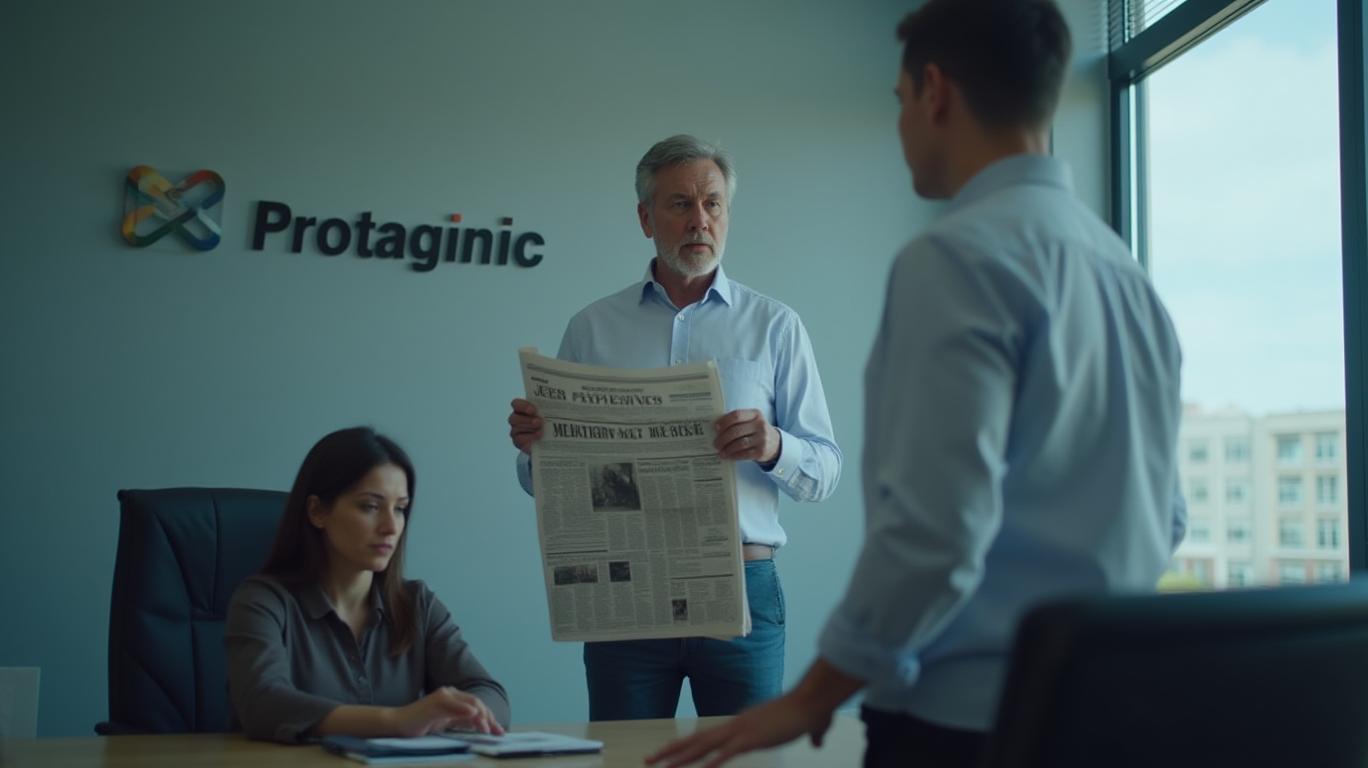 Protagenic Stock Plunges 17.03% Amid Merger Investigation