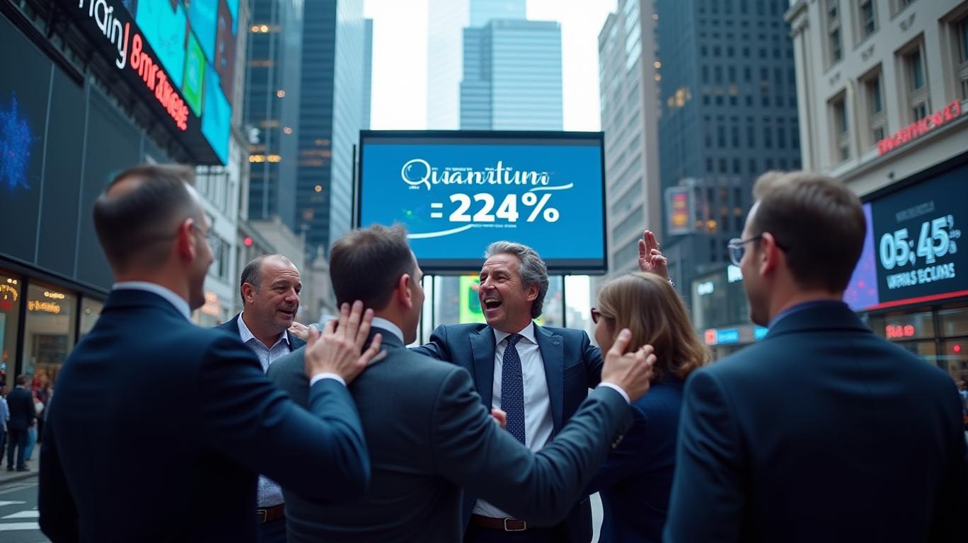 Quantum Computing Stocks Surge, D-Wave Quantum Leads with 22% Gain