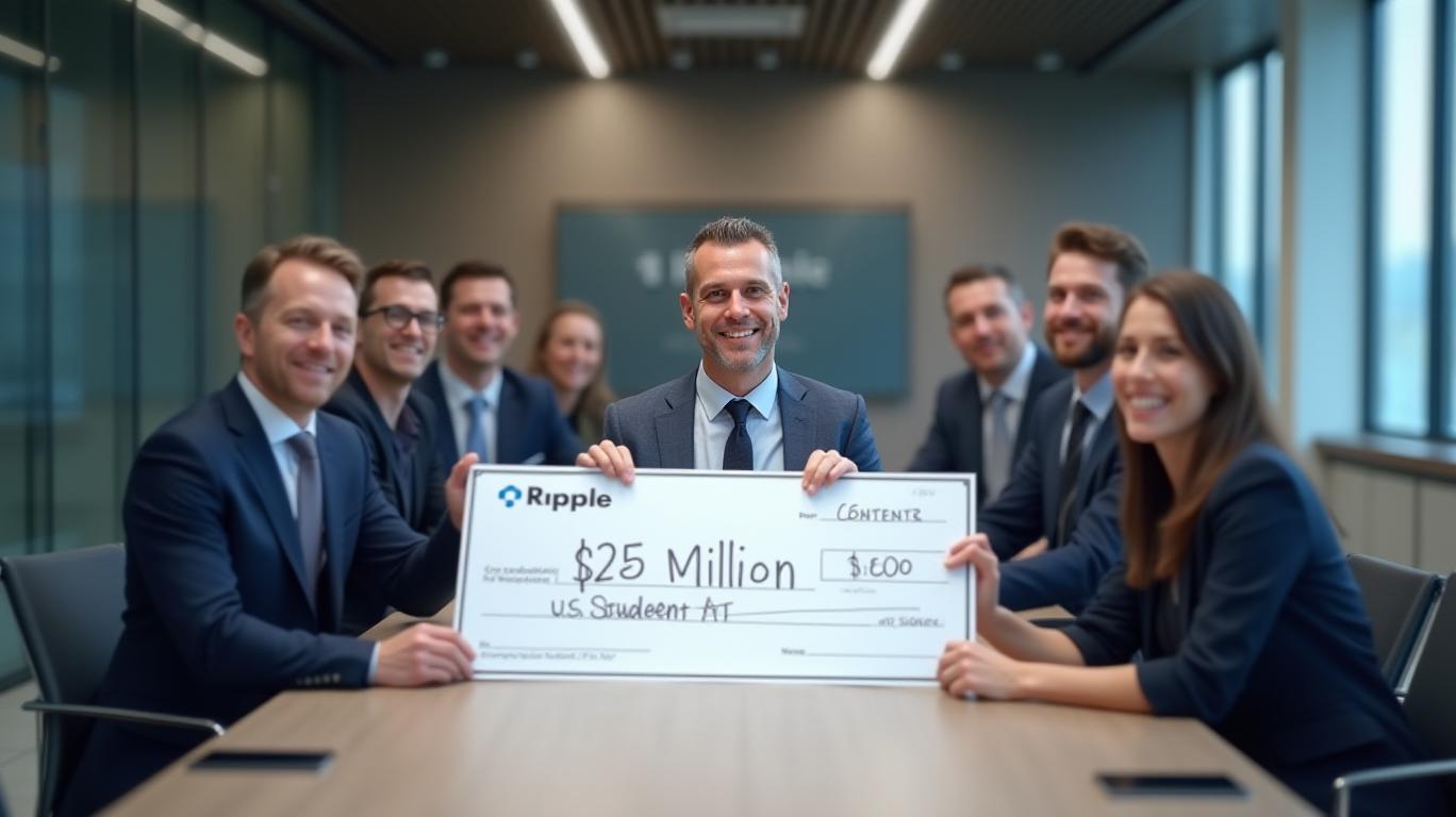 XRP News Today: Ripple Donates $25 Million in RLUSD to Support 300,000 U.S. Students