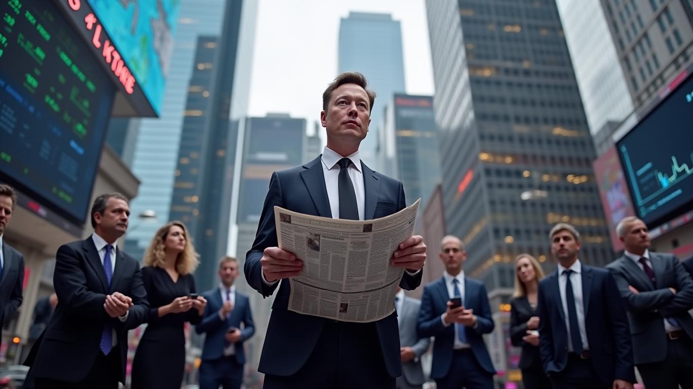Tesla Stock Rises 5% as Musk Cuts Political Spending Amid Market Turmoil