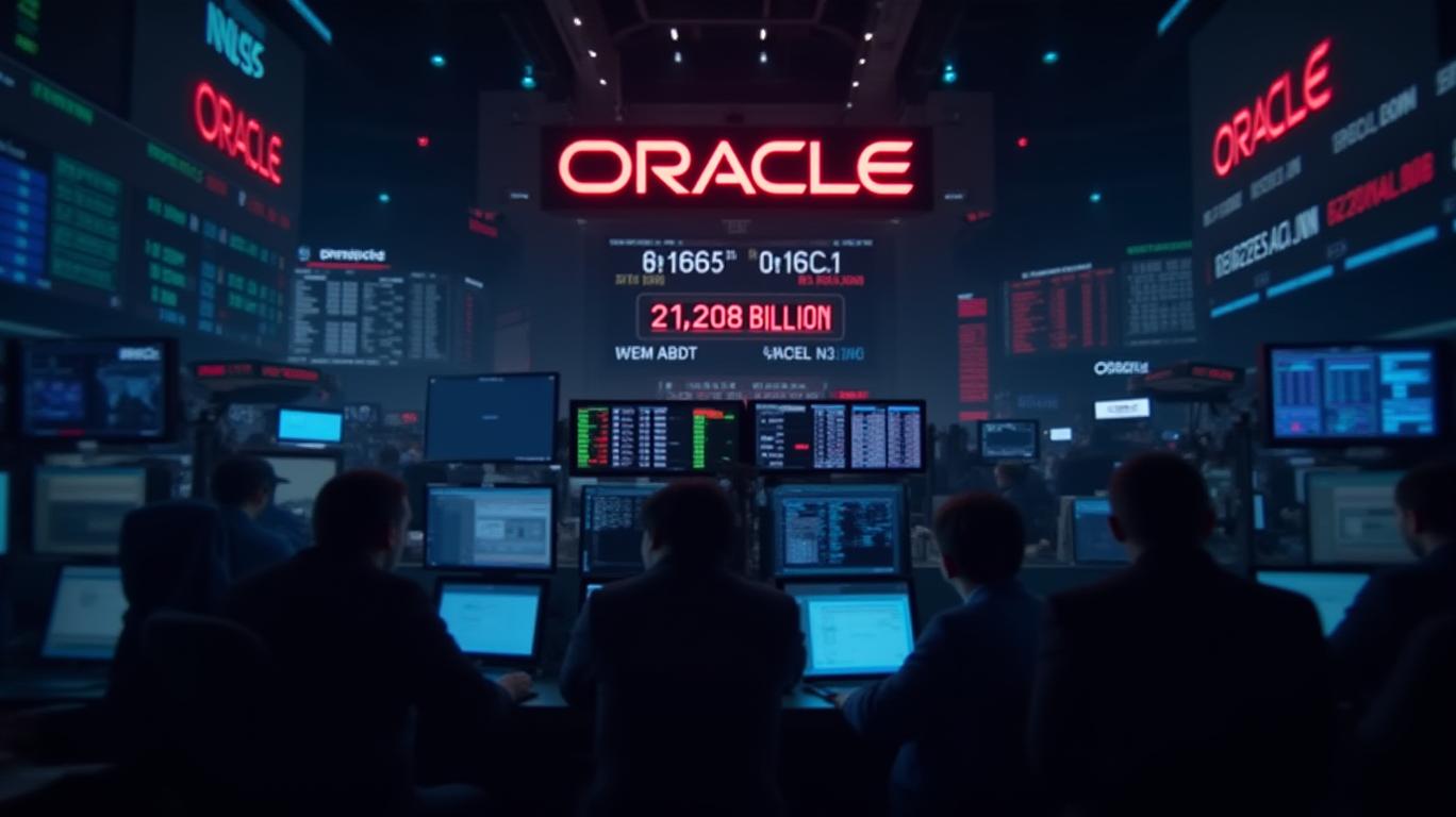 Oracle's Trading Volume Drops 26.66% to $1.208 Billion Ranking 42nd in Stock Market