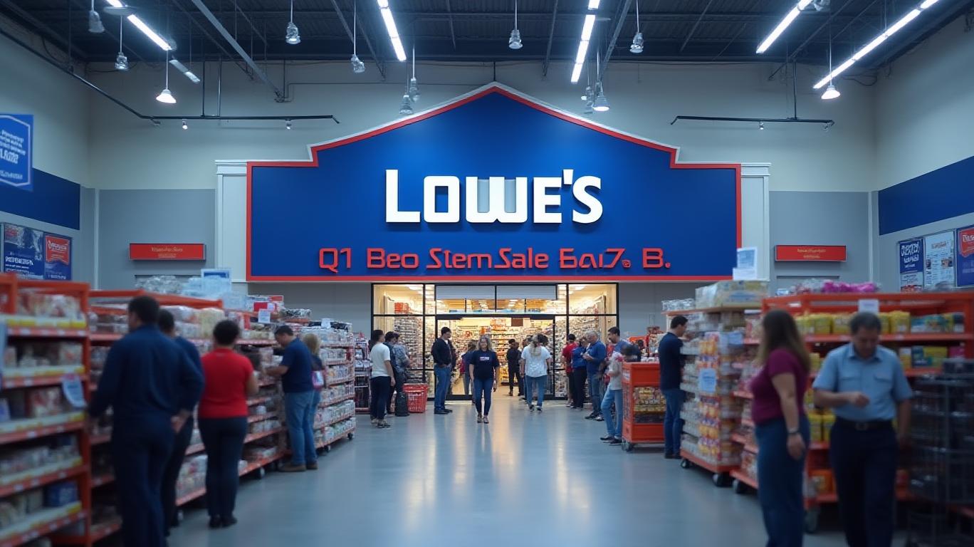 Lowe's Q1 Same-Store Sales Decline 1.7%, Beats EPS Estimates