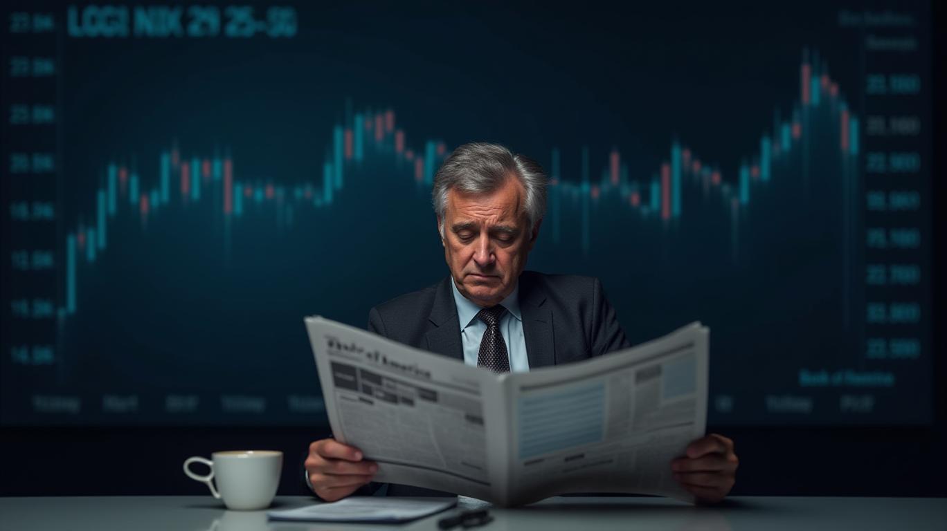 Bank of America's $24.22 Billion Trading Volume Ranks 23rd Amid Stock Price Decline