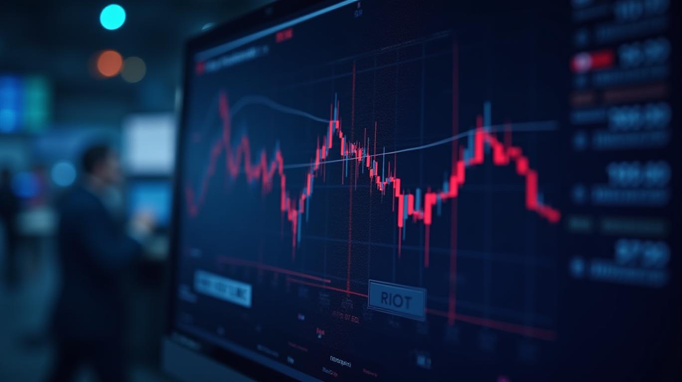 Riot Platforms Trading Volume Surges to $337 Million, Ranks 291st Despite Stock Decline