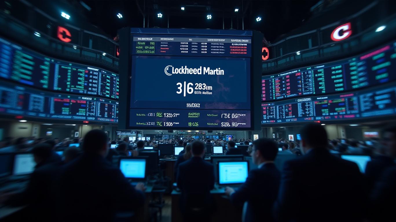 Lockheed Martin Surges to 130th in Trading Volume with $677 Million Day Despite Stock Price Dip