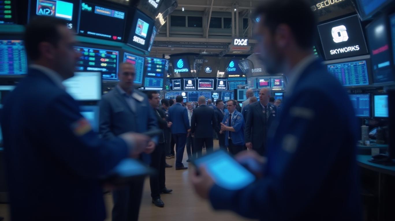 Skyworks Solutions Trading Volume Surges 39.37% to $250 Million Ranking 408th