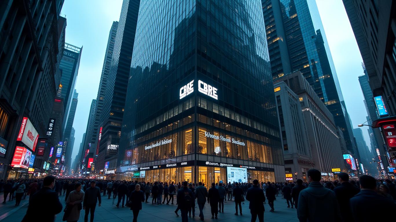 CBRE's Trading Volume Soars 32.54% to 3.13 Billion, Stock Price Drops 5.81% Placing 318th in Market Rankings