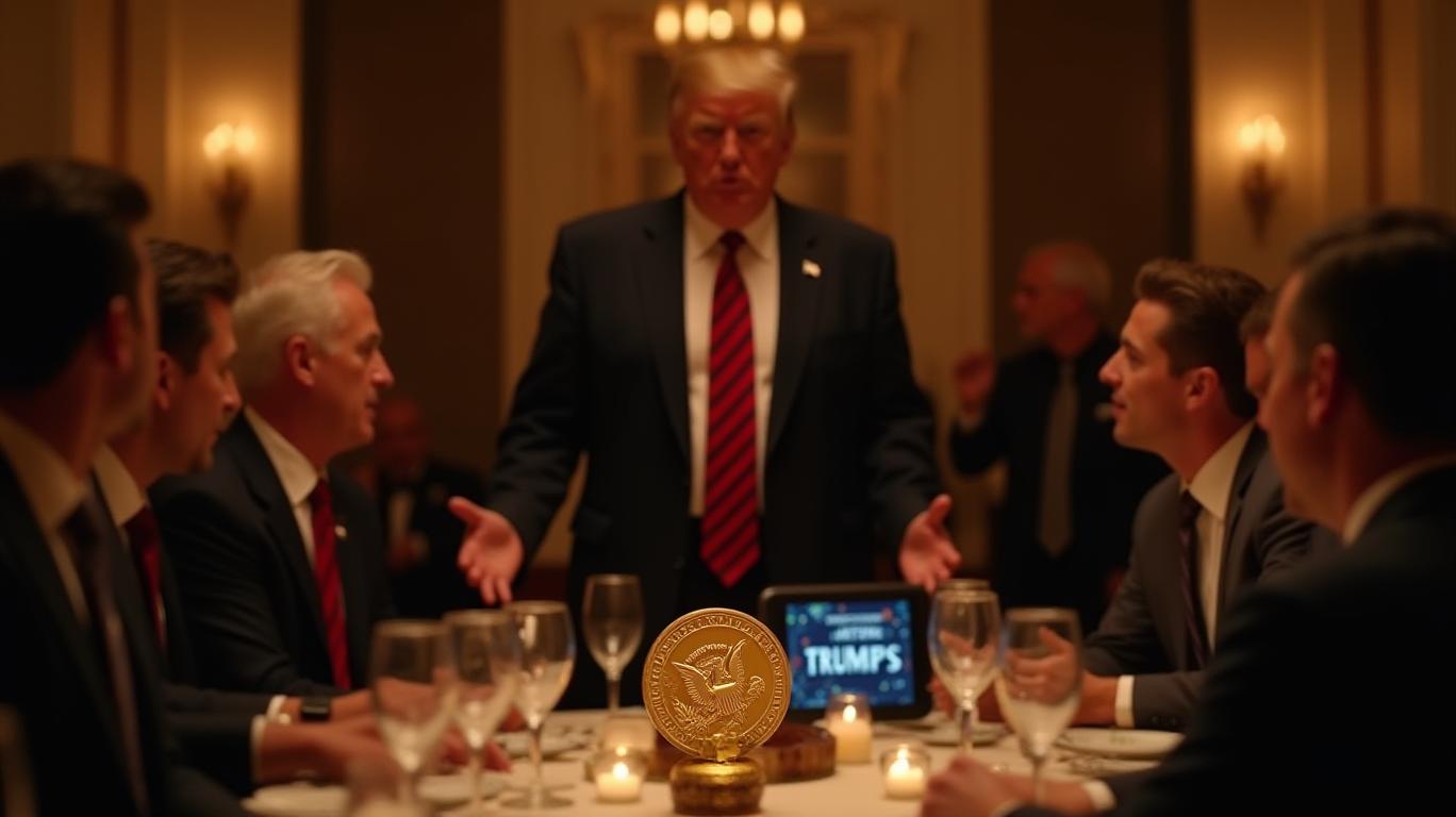 TRUMP Coin Surges 10% Ahead of Exclusive Dinner Event