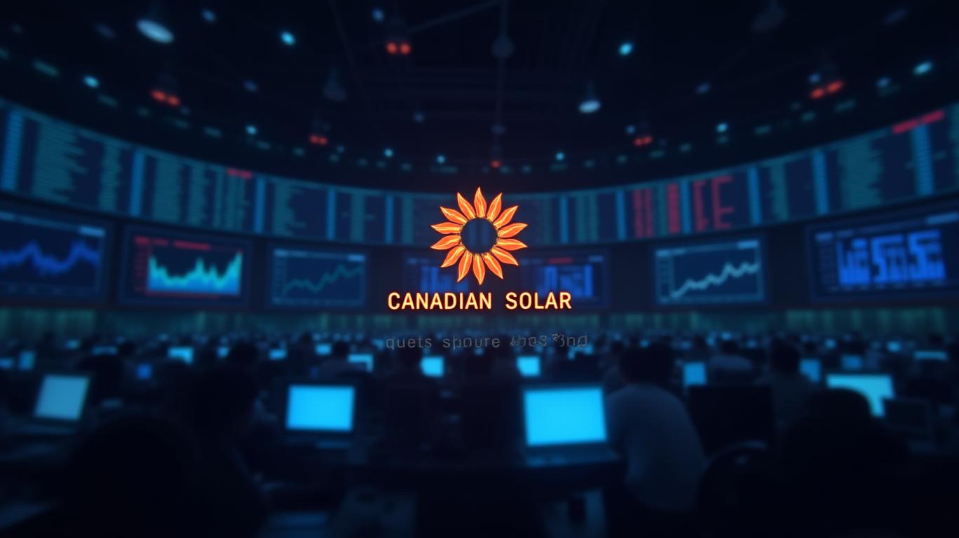 Canadian Solar Plunges 12.38% Amid IRA Tax Credit Uncertainty