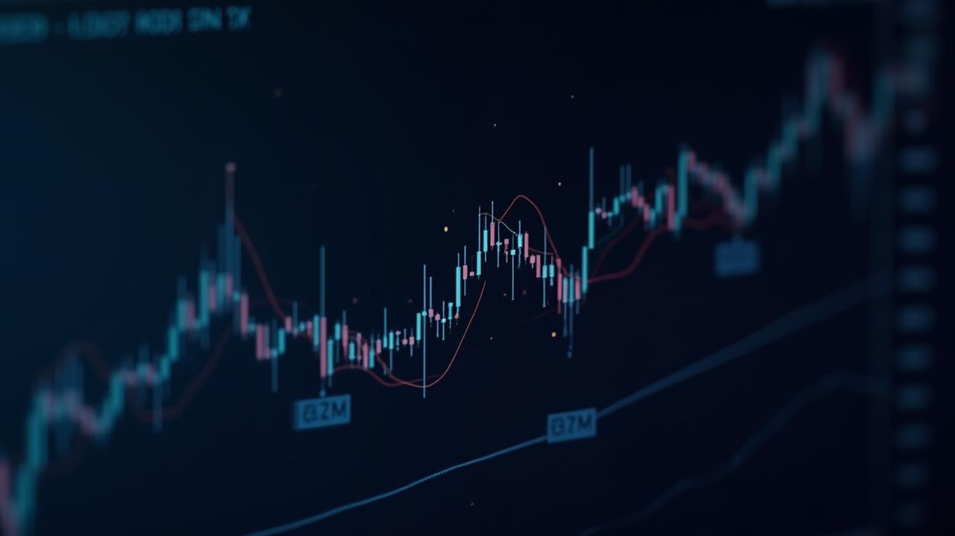 Blackrock Science's 15min chart triggers Bollinger Bands Narrowing, KDJ Death Cross, and Bearish Marubozu.