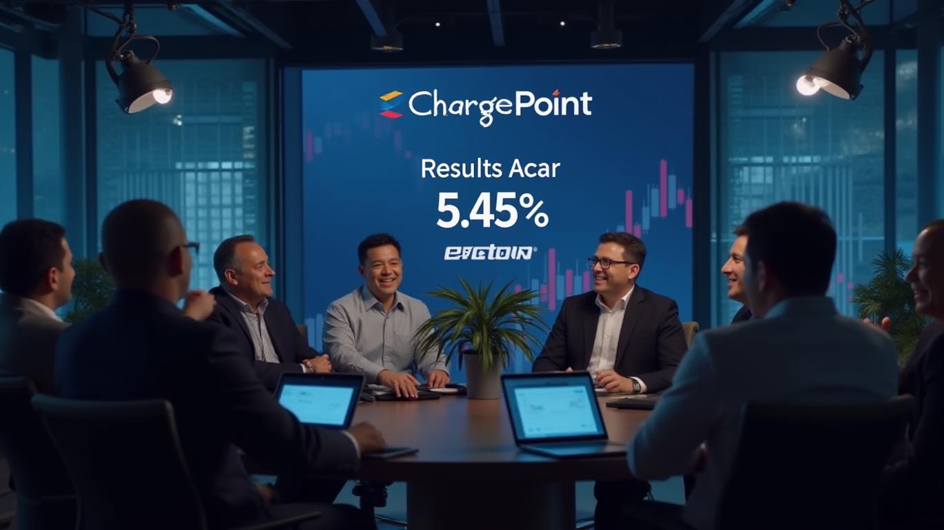 ChargePoint Shares Soar 5.45% on Eaton Partnership, Q1 Results