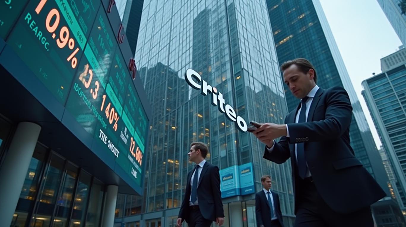 Criteo Stock Drops 1.40% Amid Market Challenges