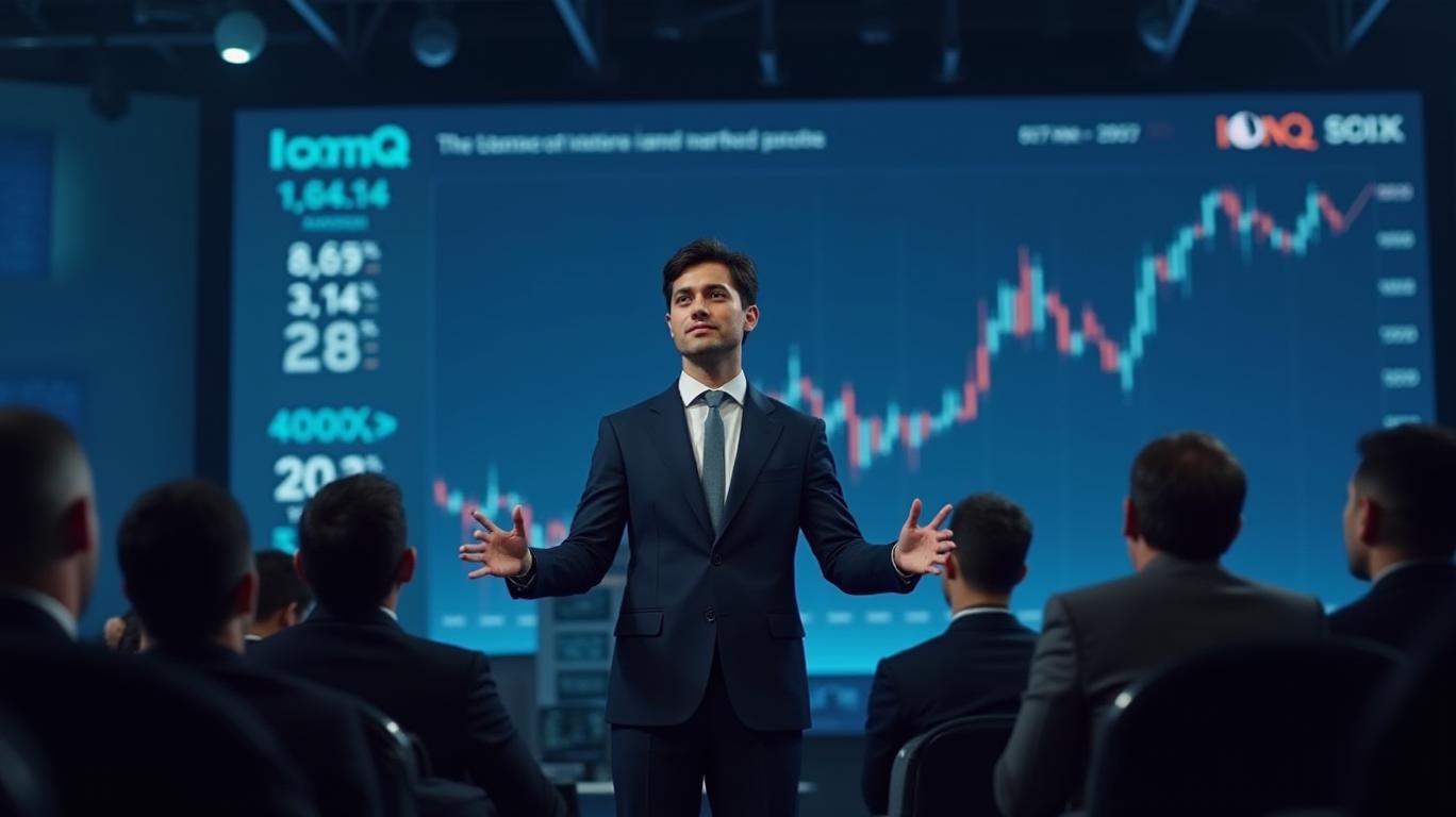 IonQ Stock Surges 36.52% to 14th in Market Rankings as CEO's Message Drives 499.86% Volume Spike
