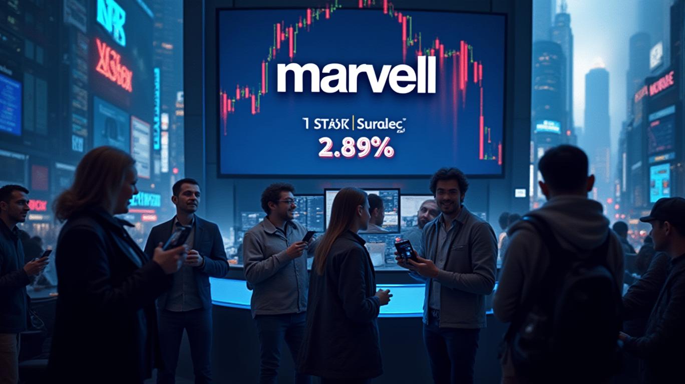 Marvell Technology Inc. Ranks 68th in Trading Volume with $1.026 Billion as Stock Price Surges 2.89% on Semiconductor Breakthrough and Strategic Partnership