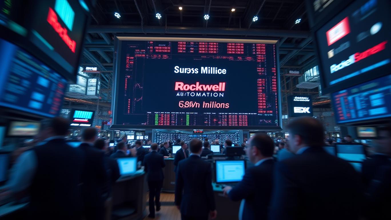 Rockwell Automation Surges to 251st in Trading Volume with $366 Million in Shares Traded
