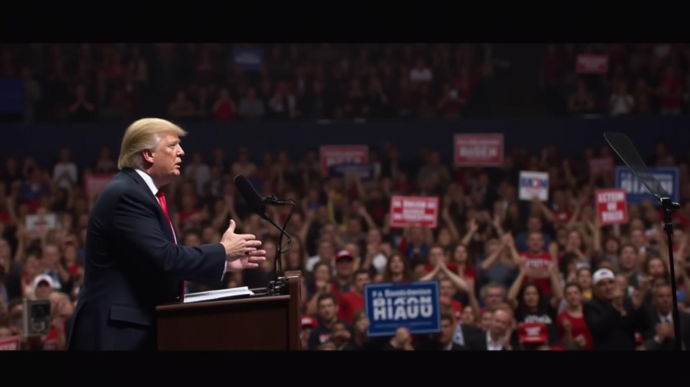 Trump's Speech Ignites Crypto Community Support Amid Biden Criticism