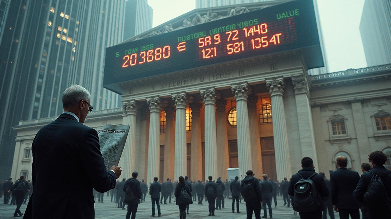 U.S. Treasury Yields Surge, Stock Market Sells Off 60 Basis Points