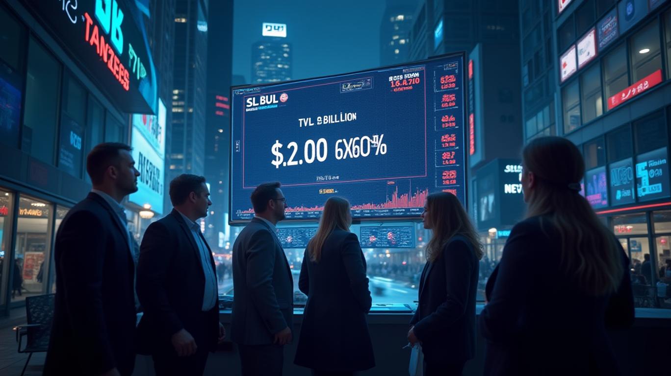 SUI's TVL Hits $2.2 Billion, Price Surges 6.20%