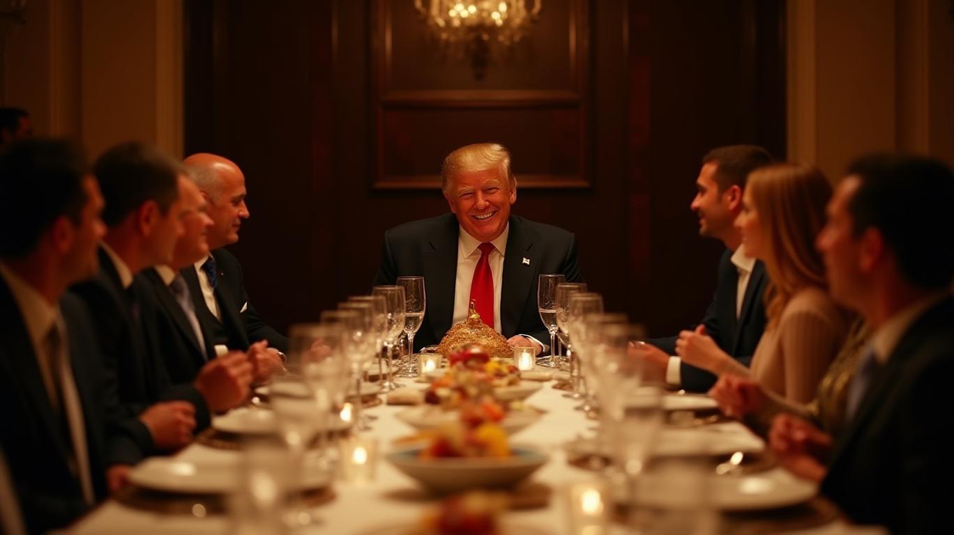 Trump Hosts Lavish Dinner for Top Memecoin Buyers