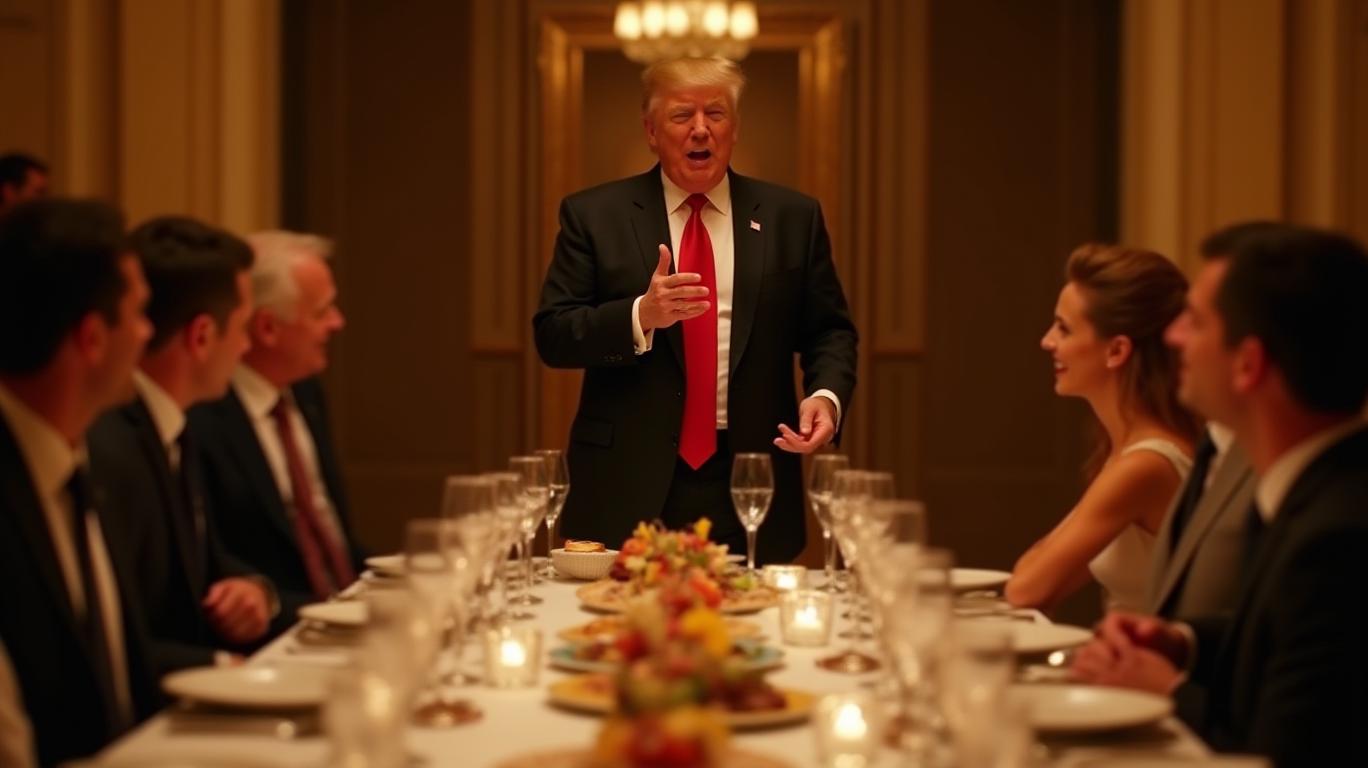 Trump Hosts Lavish Dinner for Top Memecoin Buyers
