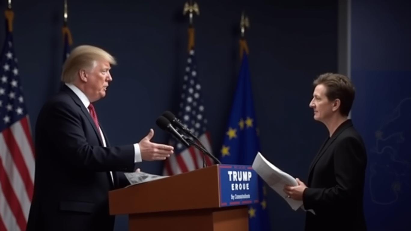 Trump Threatens EU with Punitive Tariffs Over Trade Imbalances