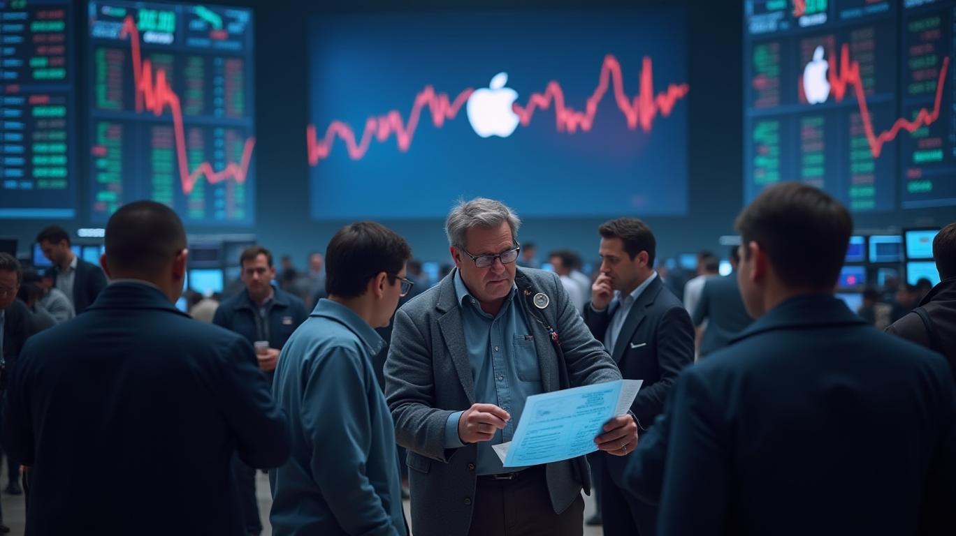 Apple Stock Drops 4% Amid Market Volatility and Policy Uncertainty