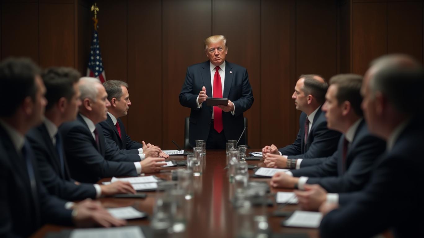 Trump's 25% iPhone Tariff Threat Sinks Apple Suppliers' Stocks