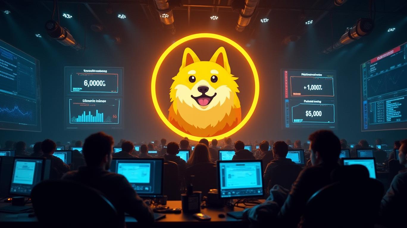 Dogecoin Cloud Mining Offers $8,000 Daily Earnings