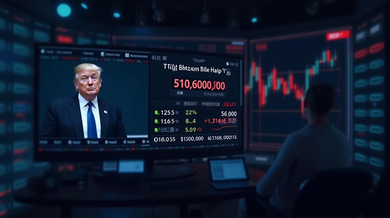 Bitcoin Drops 2.7% to Below $109,000 After Trump's 50% EU Tariff Threat