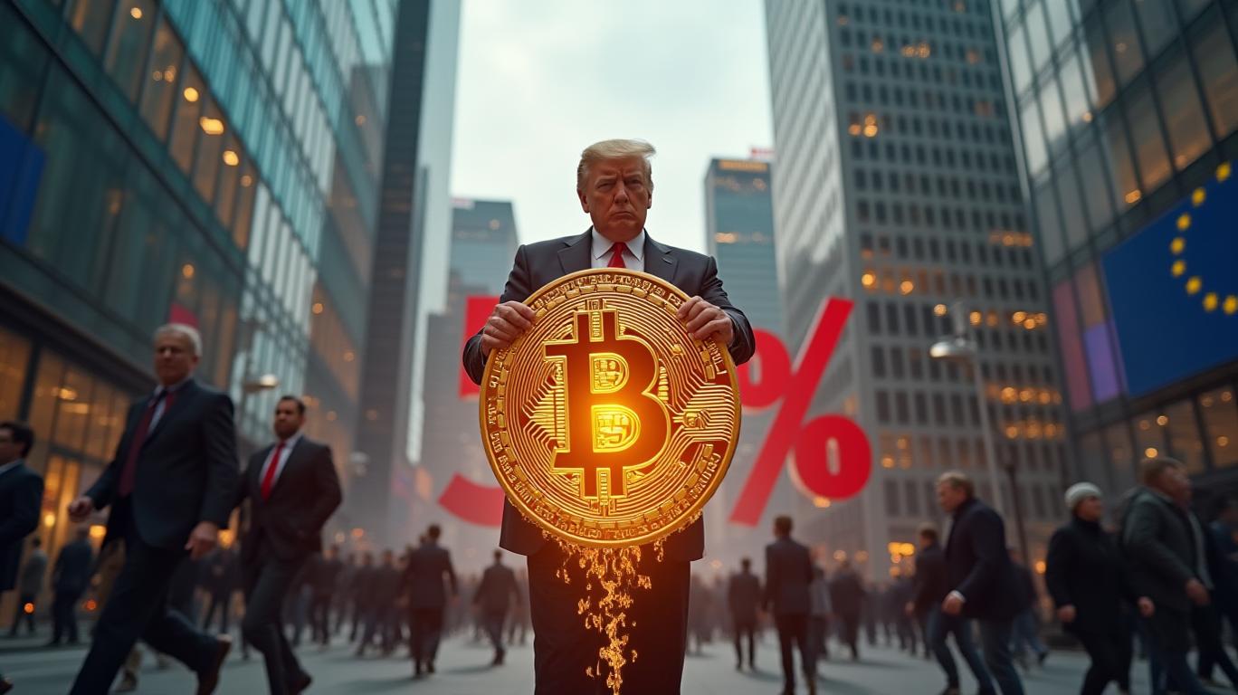 Trump’s 50% Tariff on EU Imports Sends Bitcoin Plunging 2.7%