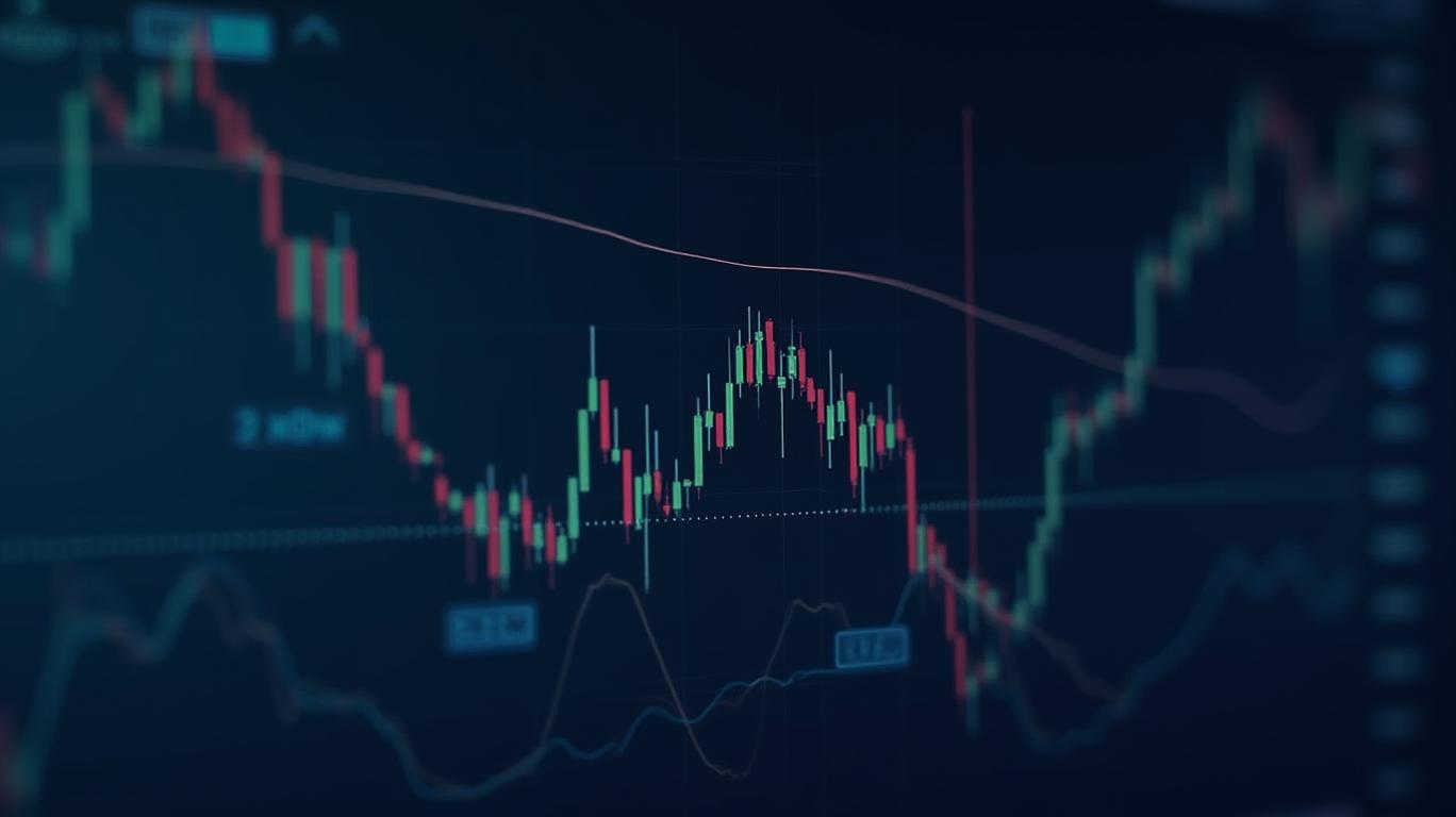 TMD Energy's 15min chart shows SMA20 downward trend