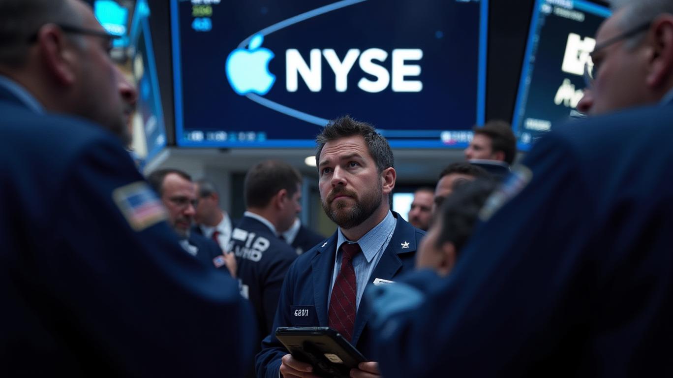 Apple's Trading Volume Surges to $15.269 Billion, Ranking Third Despite Stock Decline