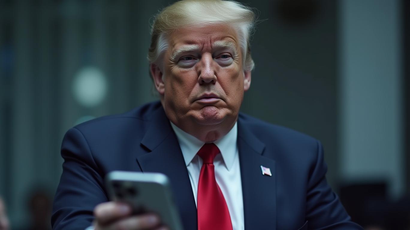 Trump's Tariff Threat Targets Apple's Overseas iPhones in Trade War Escalation