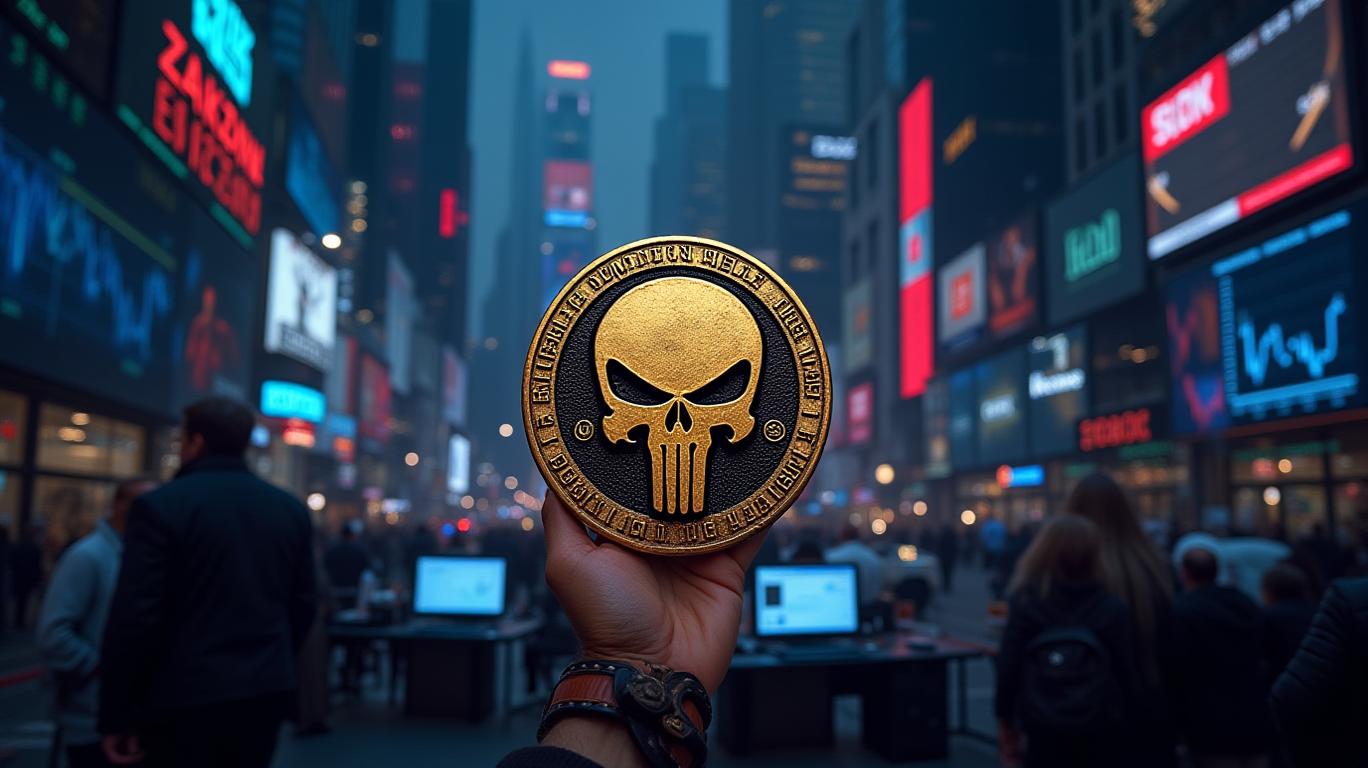 Punisher Coin Raises $30,000 in First Hour, 33% of 2 Billion Tokens Unlocked