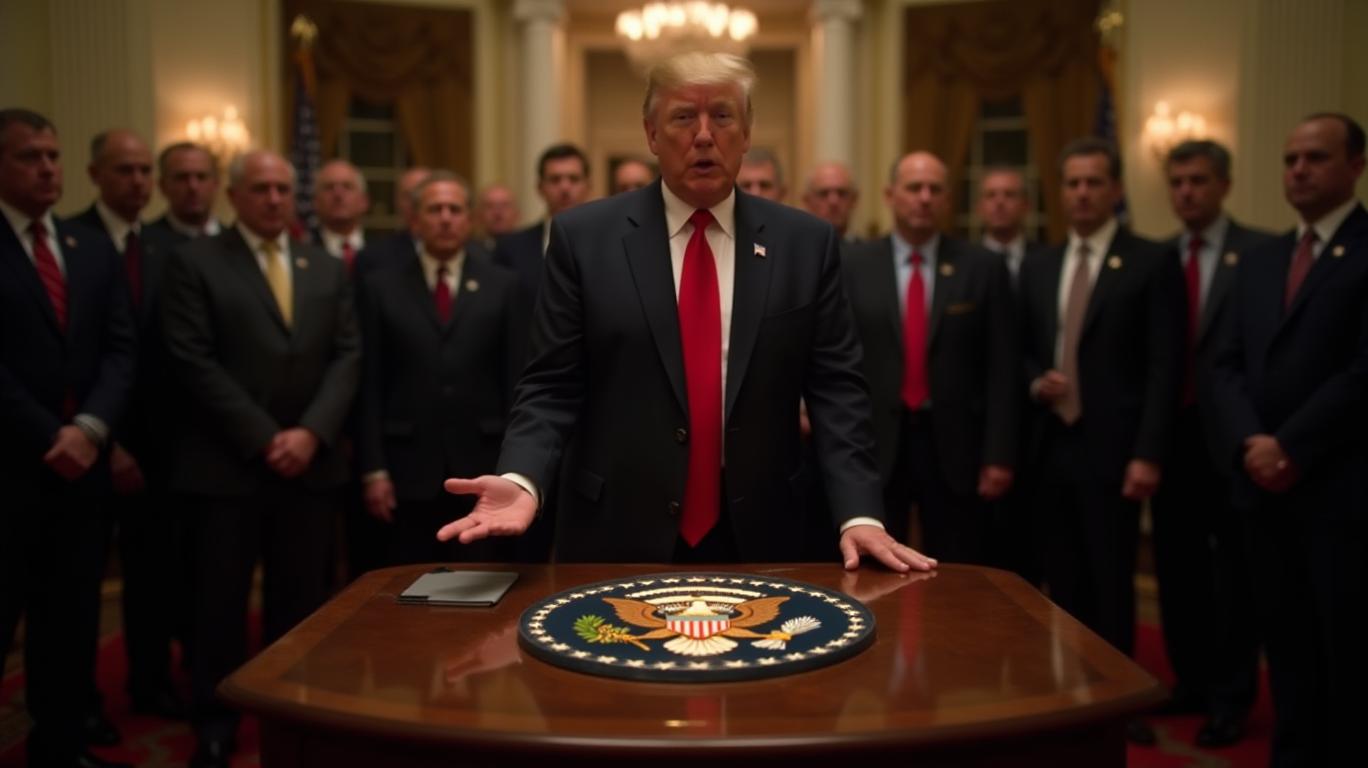 Trump Faces Scrutiny for Using Presidential Seal at Memecoin Event