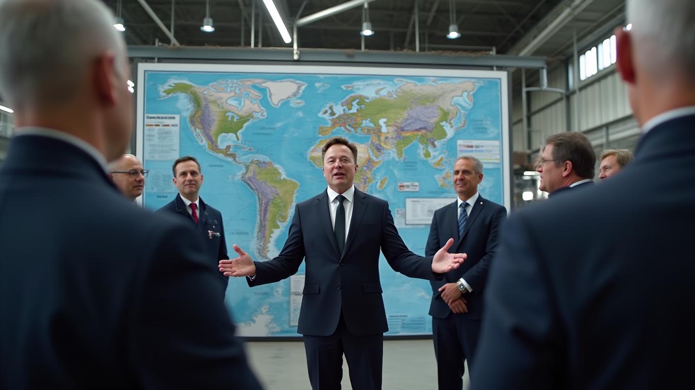 Italian railway company to potentially test Musk's Starlink satellite internet service.