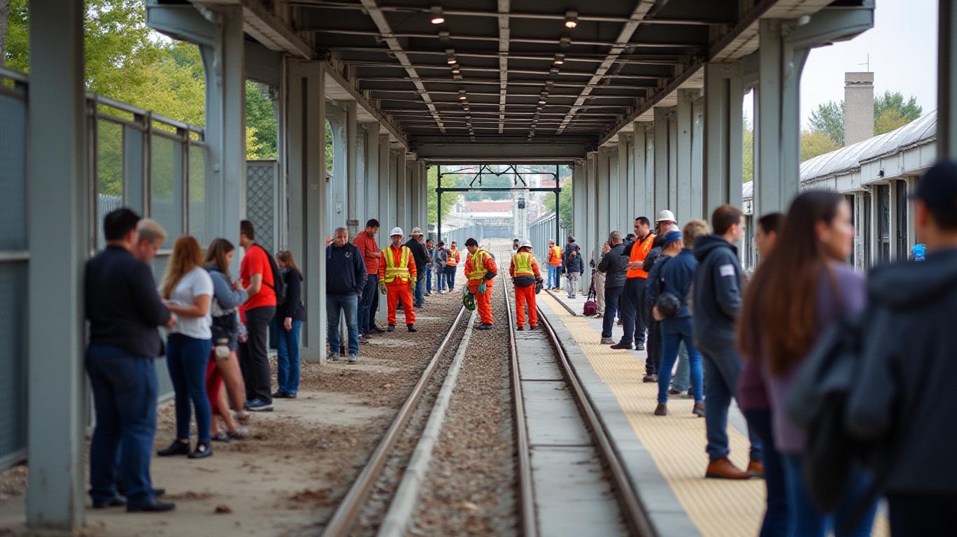 Part of UTA TRAX Red Line closes for maintenance work