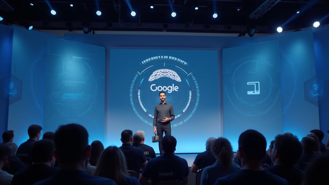 Google Bets Big on AI at I/O Conference Amid Stock Challenges and Fierce Competition