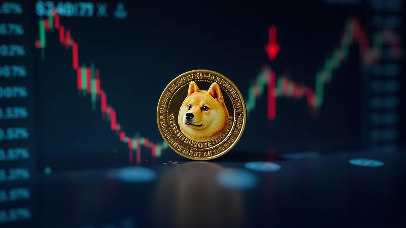 Dogecoin Drops 4.97% Despite 20.57% Monthly Gains