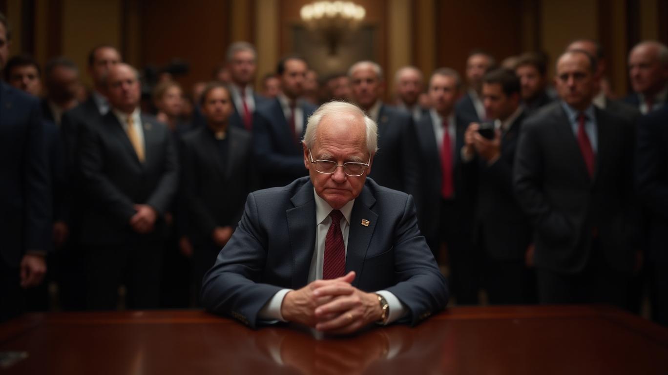 House Speaker Johnson Evades Questions on Trump Crypto Dinner