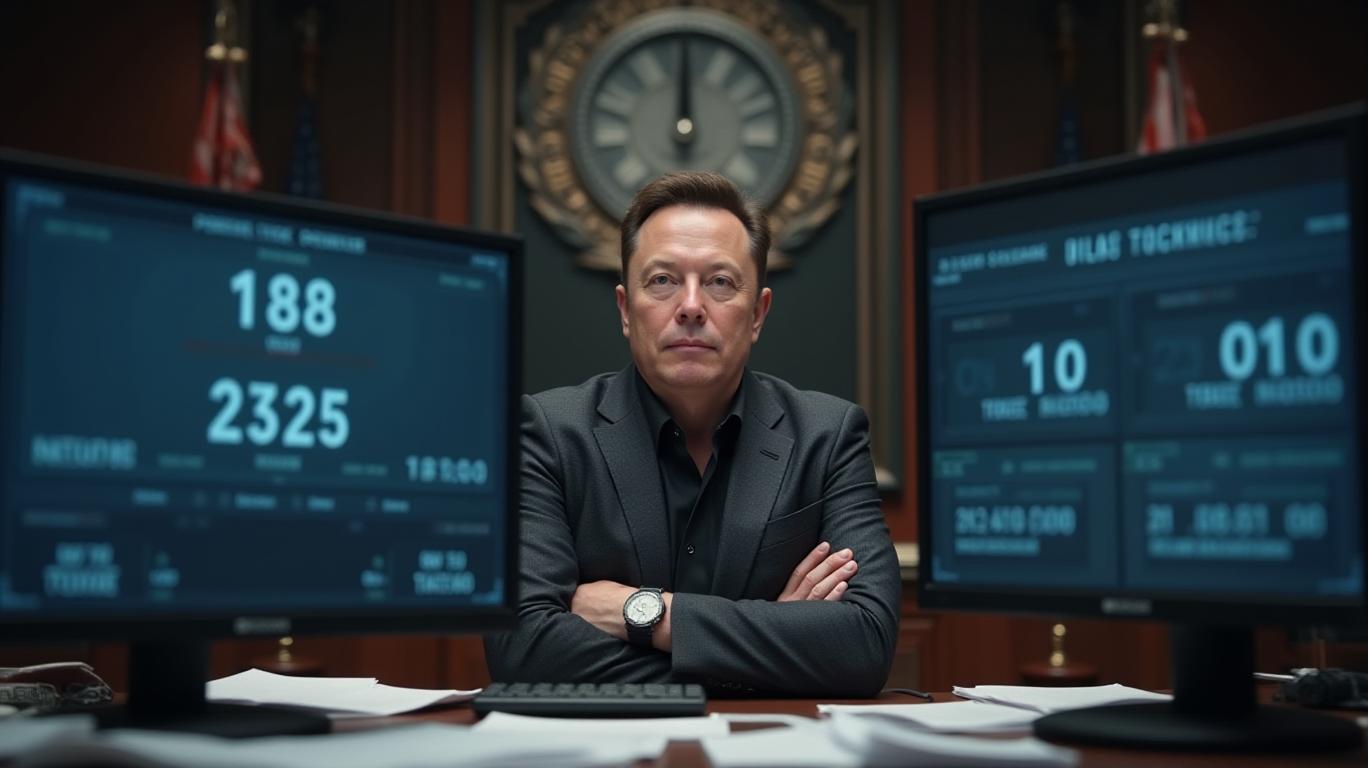 Elon Musk Targets $1 Trillion Federal Spending Cut by May 2025