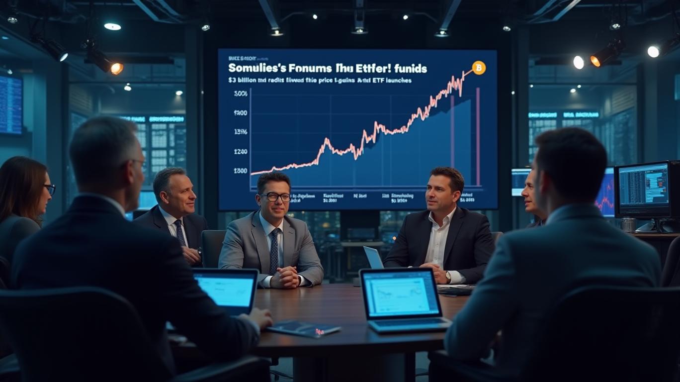 Bitcoin Ether Funds See $3 Billion Inflows Driven By Price Gains And ETF Launches