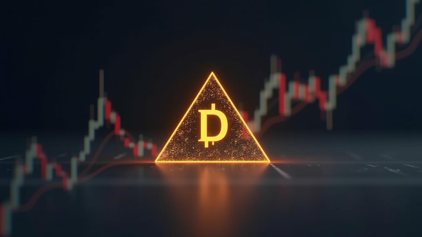 Dogecoin Gains 5% Weekly Amid Triangle Pattern Breakout Attempt