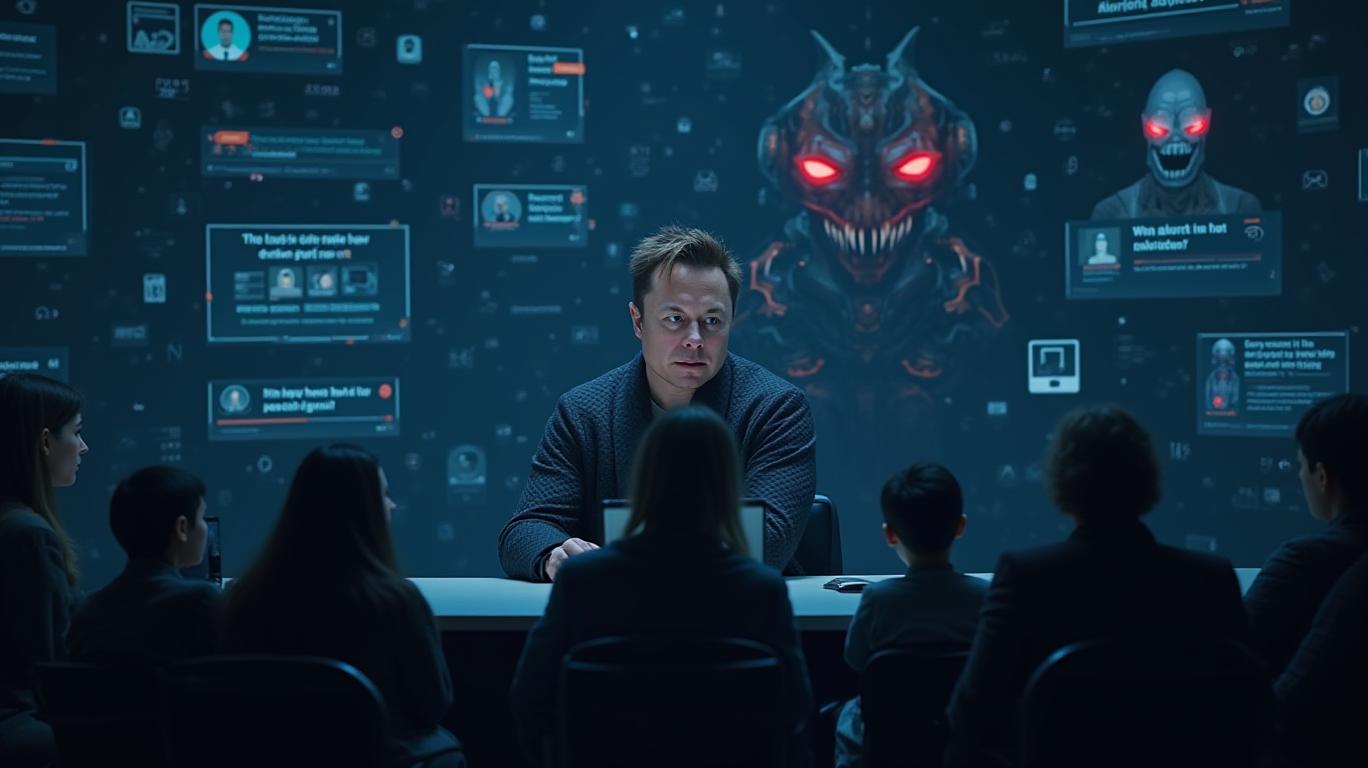 Elon Musk Sparks Global Debate on AI Bots Dominating Internet
