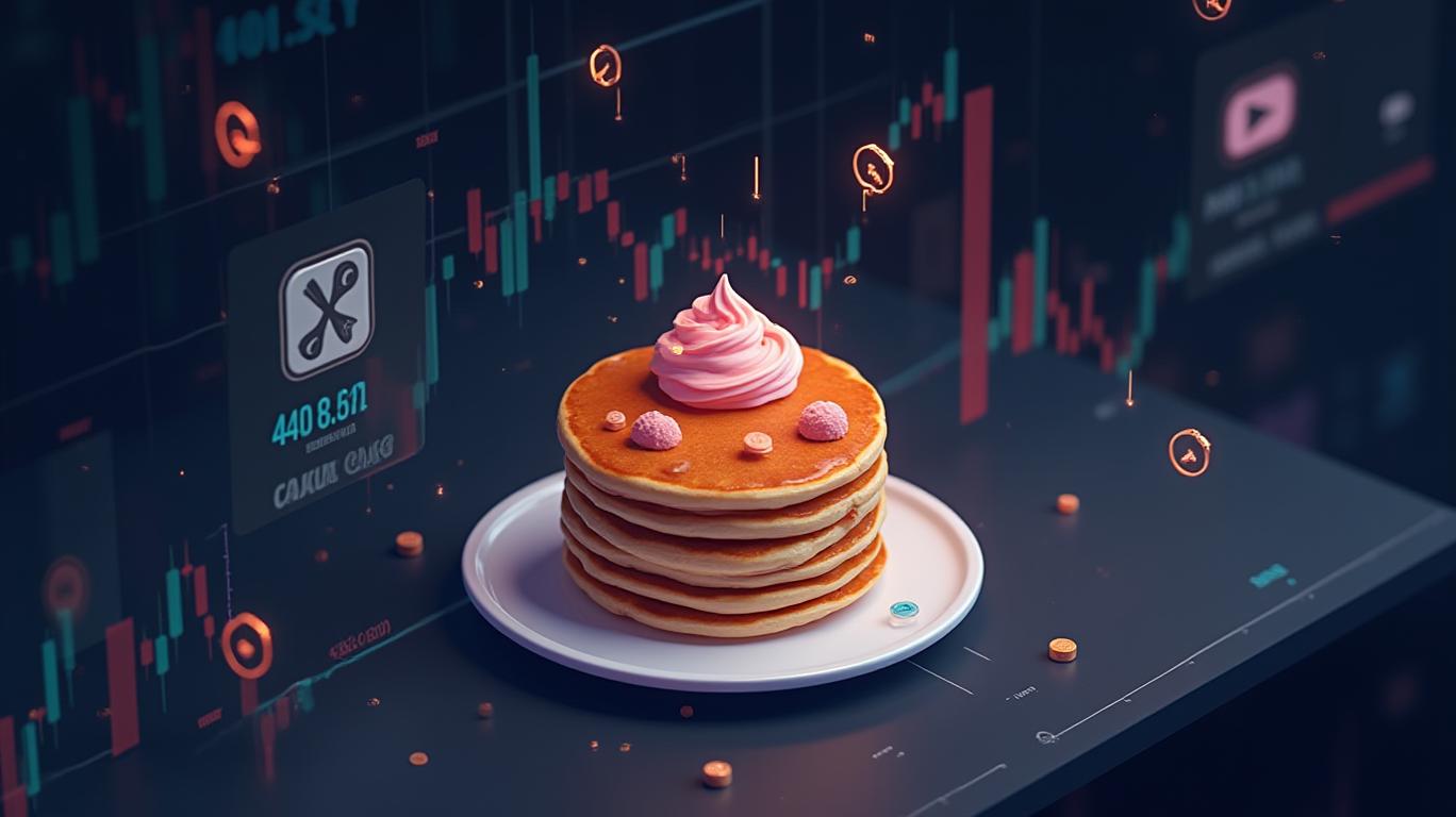 PancakeSwap's Trading Volume Surges 90% Despite Flat CAKE Token Burn Rate
